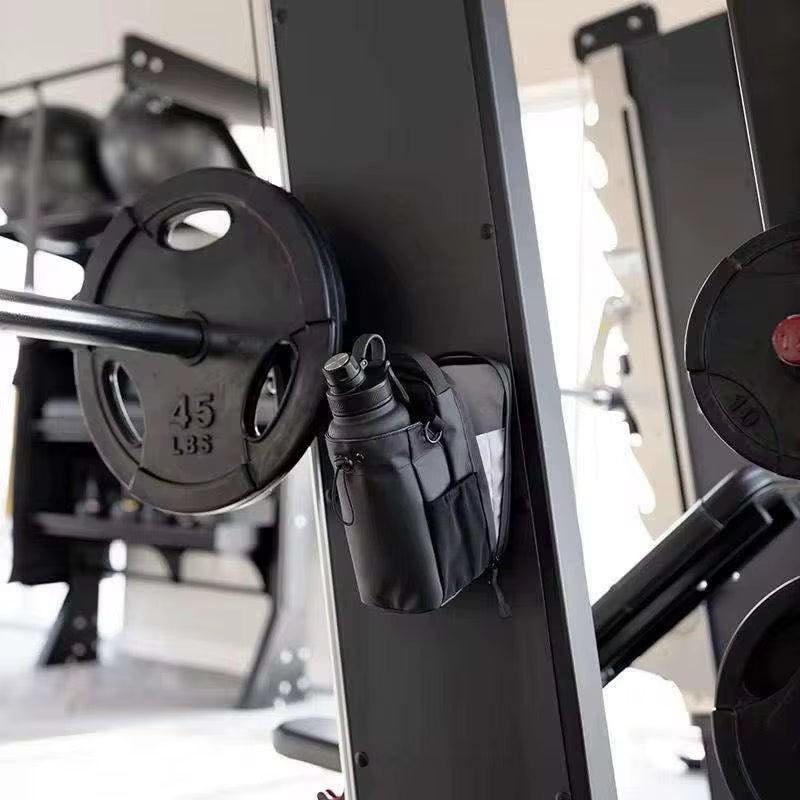 Magnetic Gym Water Bottle Holder Bag