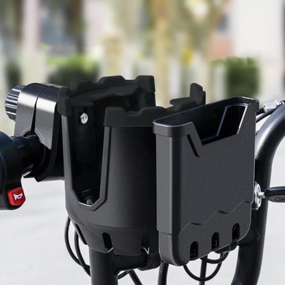 Multi-Function Cup Holder with Phone Holder for Bikes and E-scooters