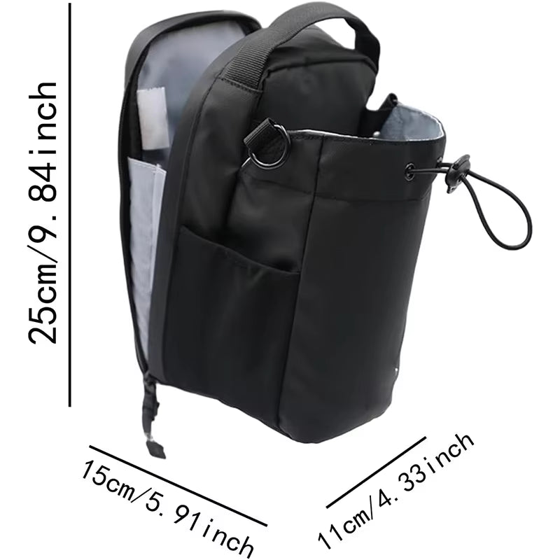 Magnetic Gym Water Bottle Holder Bag